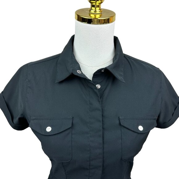 ⛳ NIKE Golf – Dri-FIT Utility Dress – Black – Size 2 – Worn 1X 🖤✨ - Picture 2 of 11